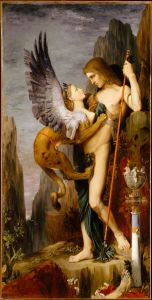 edipo e la sfinge 1864 gustave moreau